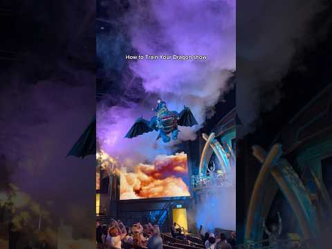 MINDBLOWING How to Train Your Dragon Show / Universal Epic Universe