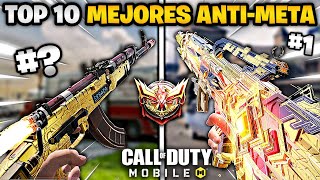 LAS 10 MEJORES ARMAS ANTIMETA EN LA NUEVA TEMPORADA DE COD MOBILE | NUEVA TEMPORADA 8 COD MOBILE