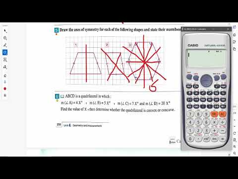 polygons -unit4 lesson7- Math prep 1- كتاب المعاصر ماث اولى اعدادى ترم اول  حل