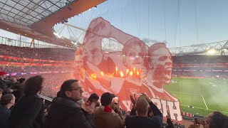 Arsenal vs Sporting Lisbon CL quarter finals  matchday vlog! ❤️🤍