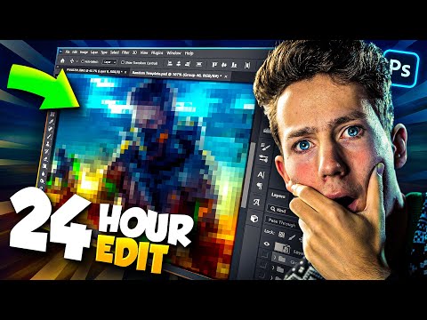I Spent 24 HOURS on this Photoshop Edit...
