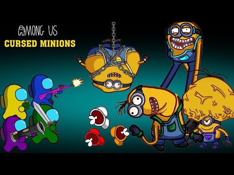 AMONG US Escape From CURSED MINIONS | AMONG US ANIMATION ZOMBIES