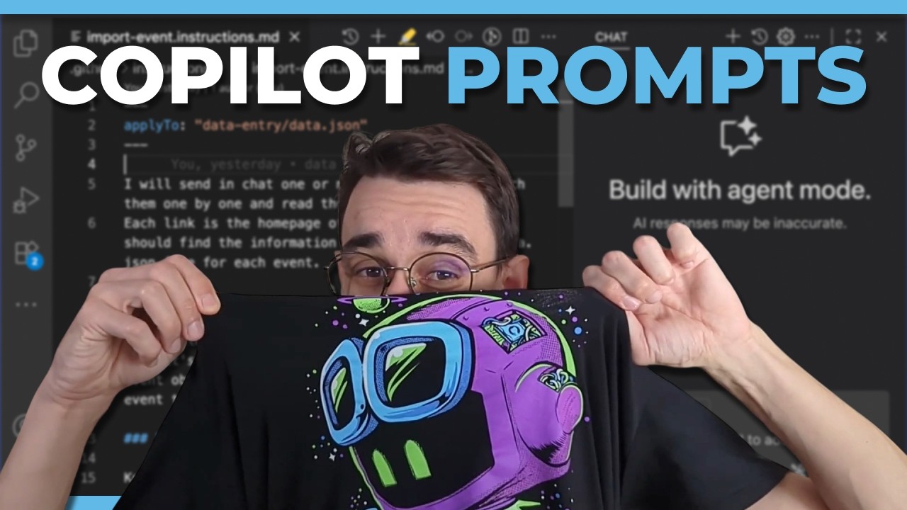 Prompting with Copilot Instructions & Agent mode automations