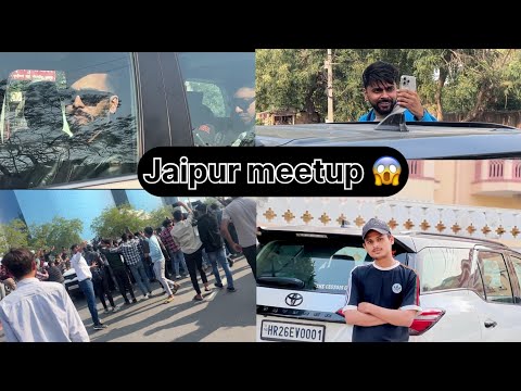 Elvish bhai के meet-up में ये क्या हो गया😱😱@ElvishYadavVlogs @lovekataria3889 #jaishreeram