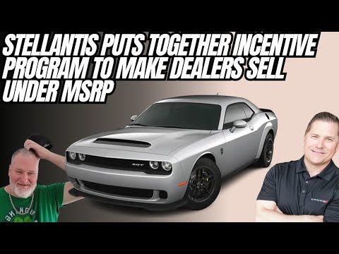 Stellantis Builds Dealer Program That PAYS Dealers More Incentives For Selling Under Sticker