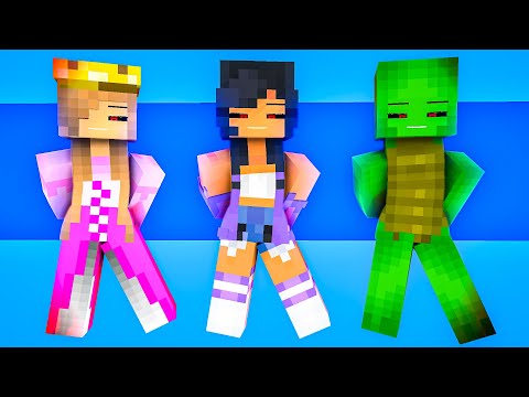 BELLAMY DANCE MEME APHMAU, MIKEY AND LITTLE KELLY - MINECRAFT ANIMATION #shorts