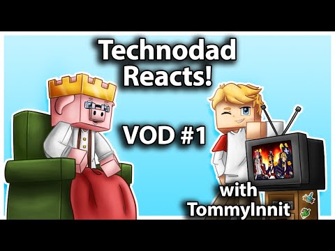 Technoblade's Dad watches as Technoblade joins the Dream SMP