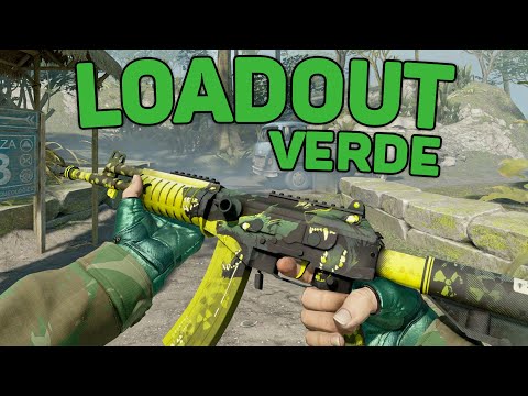 O MELHOR LOADOUT VERDE DO CS2 EM 2025!