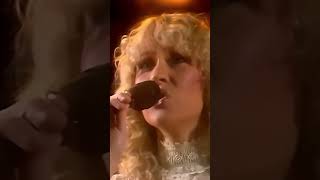 Abba / Agnetha in very sexy brown leatherpants by music from Abba / Gimme, Gimme.