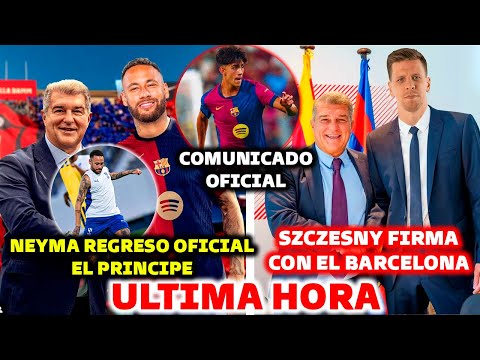 🚨BOMBAZO OFICIAL DEL BARCELONA - SZCZESNY FIRMA CON EL BARÇA - NEYMAR REGRESO OFICIAL