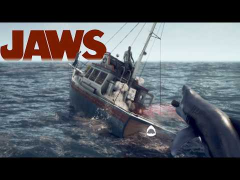 まさかのサメが主人公!?あの超名作映画『JAWS』を再現したホラーゲームがヤバすぎる（大絶叫あり）