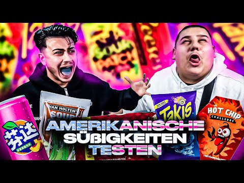 EMRE & BIGGIE68 STREITEN SICH 😡😂 Süßigkeiten Unboxing aus America 🇺🇸