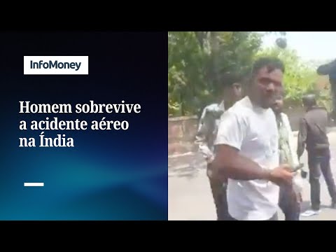 Homem sobrevive à queda do avião; número de mortos é incerto | InfoMoney News