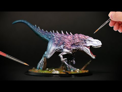 Painting This Dinosaur Like MONSTER of Primal The Awakening