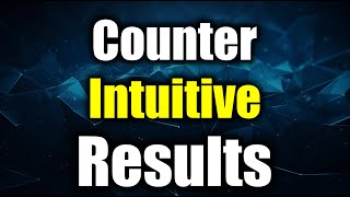 Counter Intuitive Math Results (Compilation)