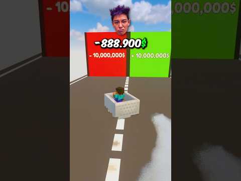 $10 vs $10,000,000 Car in Minecraft