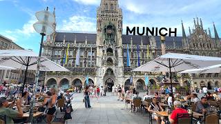 [4K] 🇩🇪 Vibrant Summer in Munich, Germany | Festival Crowds and City Energy🎊🍖🍺 (2025)