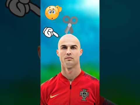 Ronaldo Hairstyle Challenge ❓🤔✂️ #football #cr7 #ronaldo #fifa #shorts #worldcup #futbol