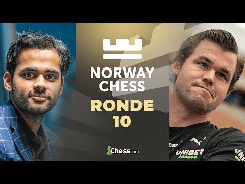 Norway Chess - Ronde 10 : Carlsen et Gukesh au coude à coude pour la victoire finale !