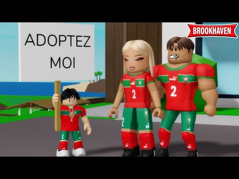 ADOPTÉ PAR UNE FAMILLE MAROCAINE SUR BROOKHAVEN ! ROBLOX