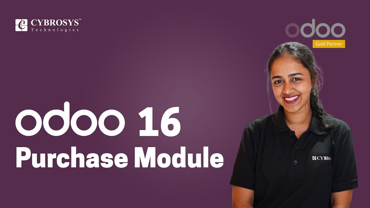 Odoo 16 Purchase Module | Odoo 16 Enterprise Edition | Odoo 16 Functional Stories | 12/27/2022

This video explains the Purchase module in Odoo 16. The Odoo Purchase module is designed in such a way that the user can ...