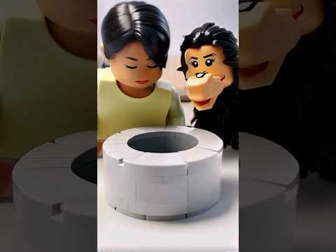 Lego Real Life Story 44 💢 Jhoni dan Jini sedang Nungguin apa ya ⁉️ #lrl #legoanimation #monetisasi