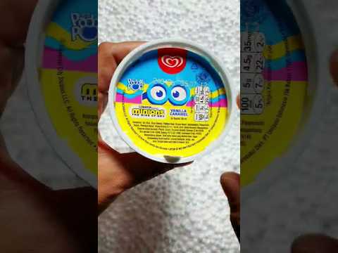 Mencari dan menemukan jajanan es krim wall's minions di dalam kardus #huntingjajan #jajanan #eskrim