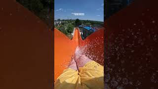 Caterpillar Water Slide in Canada #shorts
