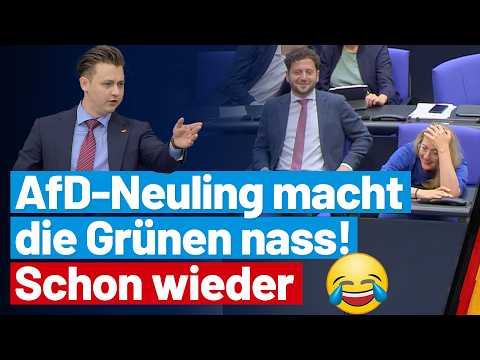 Manuel Krauthausen gibt Nachhilfestunde für Grüne in Klimaphysik! - AfD-Fraktion im Bundestag
