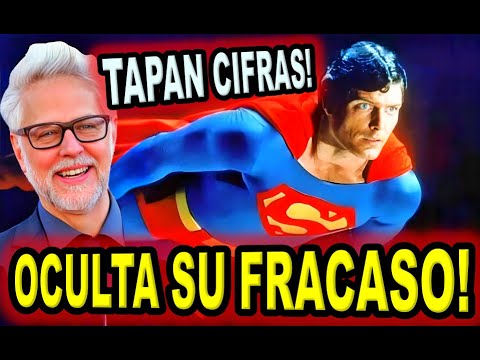 JAMES GUNN COMETE FRAUDE OBLIGANDO A OCULTAR LAS CIFRAS DE LA TAQUILLA DEL DOCUMENTAL DE SUPERMAN DC