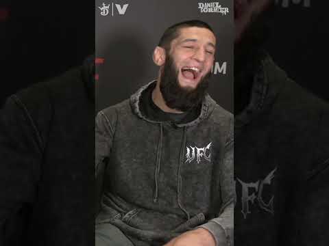 DC tells Khamzat Chimaev he could beat him right now: "I'll FINISH you!" 💀 #ufc #shorts #viralvideo