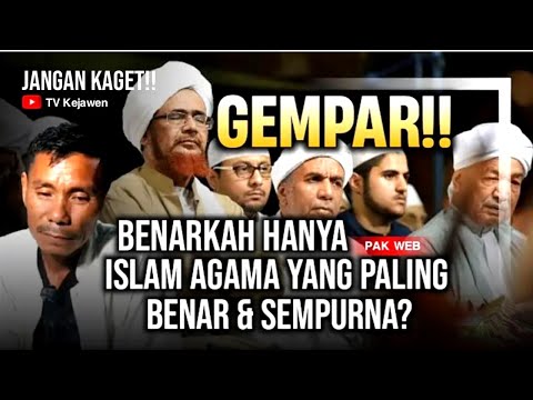 🔴SEMUA KAGET!! TERLALU BERANI PAK WEB BUKA FAKTA MENGEJUTKAN SOAL AGAMA YG BLM ORANG TAHU