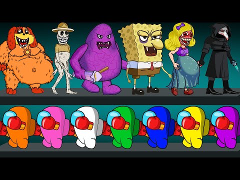 TOP Among Us Collection 2024 vs ZOMBIES | AMONG US ANIMATION