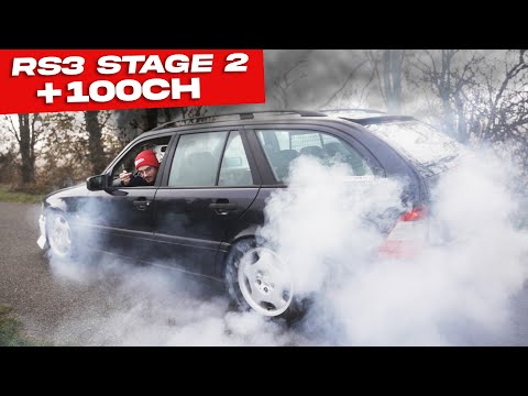 GROS TURBO ET PONT SOUDÉ SUR LA RS3 (c'est incroyable)