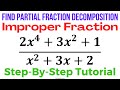 Long Division and Fraction Decomposition