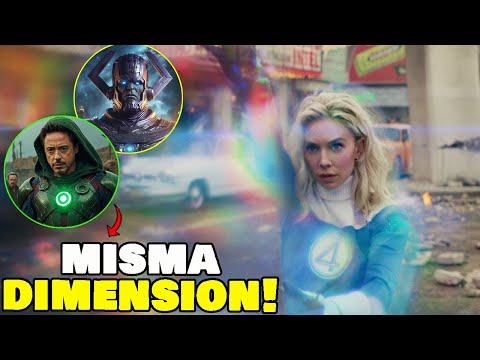 ¡ANALISIS 4 FANTASTICOS TRAILER! Doctor Doom Robert, Galactus y Silver Surfer, Antorcha Humana, Sue!