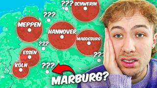 Kann ich ganz Deutschland mit Kreisen bedecken, indem ich Städte nenne? (mit einem Twist)