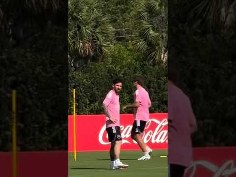 Messi training ๐ #messi #leomessi #intermiami #football #fyp
