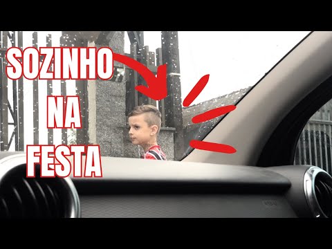 VLOG| FOI SOZINHO PRA PRIMEIRA FESTINHA| TOQUE MATERNO