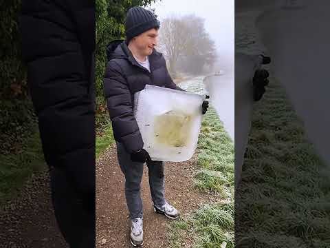 Cold Winter 🥶 #asmr #snow #funny #odlysatisfying #ice #satisfying #fyp