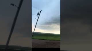 Cone #tornado chased today east of Fargo, North Dakota!