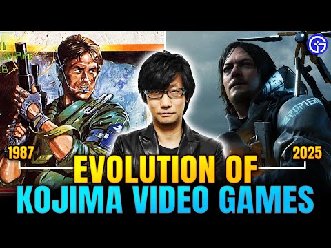 Evolution Of Kojima Games (1986 - 2025)