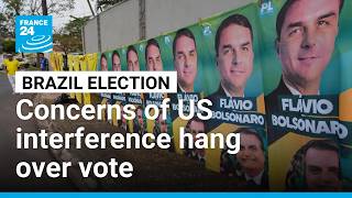 YouTube video thumbnail:  Concerns of US Interference Weigh on Brazil Vote