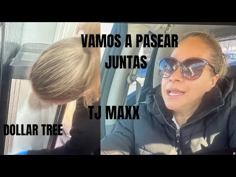 VAMONOS A PASEAR A TJ MAXX/DOLLAR TREE /UN DIA DIVERTIDO/MI PRETENDIENTE EN LA TIENDA