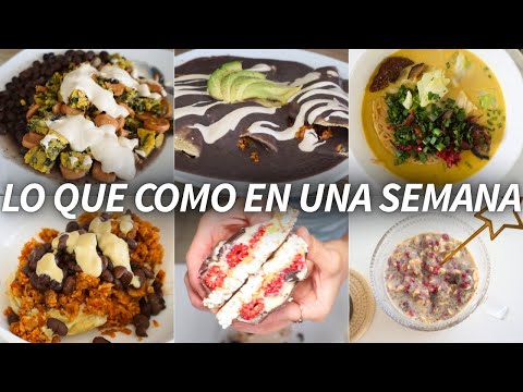 Todo lo que comí Vegano y Sin Gluten en 1 Semana!