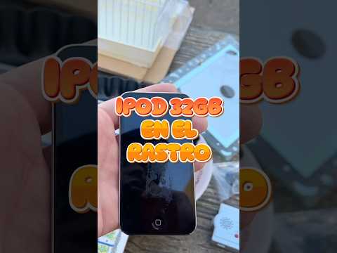 IPOD 32GB 🤩🔥 Se fue de precio… Que pena 🥲🙌🏻 ¿Cuanto pagarías?🤔 #rastro #mercadillo #tianguis