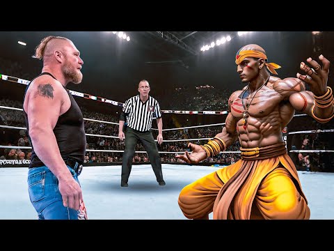 🔥WWE 2K24 | Brock Lesnar vs Dhalsim - FULL MATCH | WWE2K Nov 13, 2024