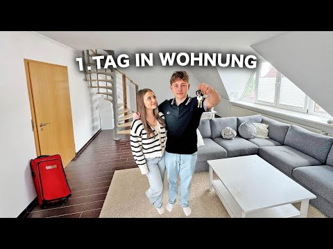 ERSTER TAG mit meiner FREUNDIN in MEINER WOHNUNG💞(+Roomtour)