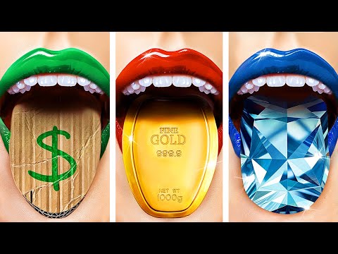 Construímos um Quarto Secreto! Quarto Secreto Pobre vs Rico vs Ultra Rico
