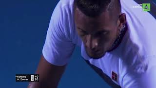 Nick Kyrgios vs Alexander Zverev - 2019